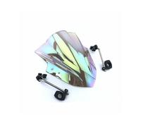 TOPOLVLCKC Per Z1000 Z800 Z250 Z300 Z750 Z750R ER4N ER6N ER6F 2004-2015 Deflettori Parabrezza In Plastica Parabrezza Per Moto Estensione per parabrezza moto(Clear iruidium)