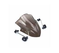 TOPOLVLCKC Per Z1000 Z800 Z250 Z300 Z750 Z750R ER4N ER6N ER6F 2004-2015 Deflettori Parabrezza In Plastica Parabrezza Per Moto Estensione per parabrezza moto(Smoke)