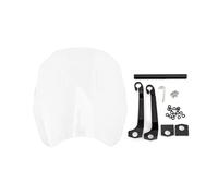 TOPOLVLCKC Per Z400 Z650 Z900 Per N&inja 300 400 650 Manubrio Parabrezza Parabrezza Estensione per parabrezza moto(22mm Transparent)