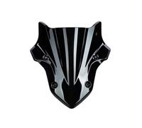 TOPOLVLCKC Per Z900 2017 2018 2019 Protezione Deflettore Parabrezza Anteriore Estensione per parabrezza moto(Black)