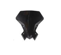 TOPOLVLCKC Per Z900 2020-2022 2023 Parabrezza Per Moto Parabrezza Anteriore In Plastica Deflettori Per Schermo In Carbonio Estensione per parabrezza moto(Long black)