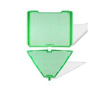 TOPOLVLCKC Per ZX-6R 2024 Protezione Radiatore Accessori per Moto Protezioni Protezione Radiatore Olio Griglia Protezione radiatore Motore(Green Set)