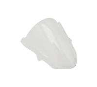 TOPOLVLCKC Per ZX6R 636 2009-2016 Parabrezza Spoiler Parabrezza Nero Trasparente Deflettore Del Vento Estensione per parabrezza moto(Clear)