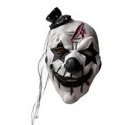 TOPOQ Maschera da clown killer per adulti, maschera spaventosa per Halloween, feste in maschera, demoni, vampiri, travestimenti, accessori per cosplay