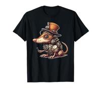 Toporagno in ingranaggi meccanici steampunk, creatura vibrante Maglietta