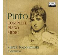 George Frederick Pinto Pinto: Complete Piano Music (CD) Album