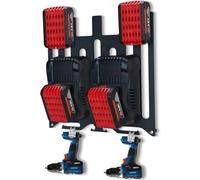 TOPOWN Supporto da Parete 3 in 1 per Caricabatterie Bosch Professional Gal 1880 CV / 18V-40 / 18V-160 C / 3680 CV e GAX 18V-30, per batterie Bosch 18V, 77597