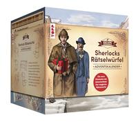 TOPP Calendario dell'Avvento Escape Experience - Il Magico cubo di Puzzle Sherlock Holmes e Il misterioso Regalo Design Unico per muoversi e ricombinare. 24 Puzzle per Ogni Giorno in Avvento