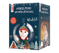 TOPP Crochet Mini Christmas Bauble Crochet Set Gnome: Instructions, Yarn (100% C
