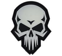 Toppa 101 Inc. 3D PVC Psycho Skull Glow In The Dark