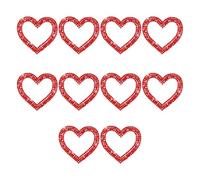 Toppa a forma di cuore con perline in tessuto, con strass, da cucire, per abiti da sposa, abiti da sera, toppe a forma di cuore per abbigliamento