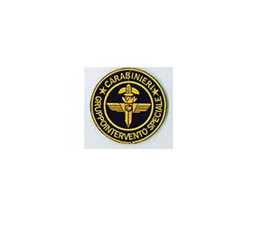 TOPPA A STRAPPO (REPLICA) - GIS - GRUPPO INTERVENTO SPECIALE - DIAMETRO 8,0 cm