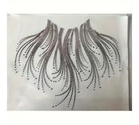 Toppa Adesiva In Strass Termoadesiva Bling Riparazione Applicazione Lucida