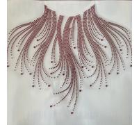 Toppa Adesiva In Strass Termoadesiva Bling Riparazione Applicazione Lucida