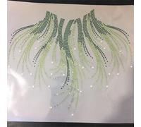 Toppa Adesiva In Strass Termoadesiva Bling Riparazione Applicazione Lucida