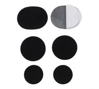 Toppa adesiva per riparazione scarpe, protezione per tallone, autoadesiva, in pelle, per fai da te e restauro calzature (C blu navy)