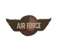 Toppa Appliqué Ricamata Con Motivo Air Force Da Applicare Con Ferro O Cucire