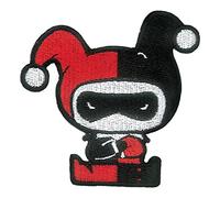 Toppa Ata-Boy DC Harley Quinn, Harley Quinn Chibi Patch Iron On Patch - DC Harley Quinn Regali e Mercanzie