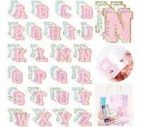 Toppa Autoadesiva con Lettera Termoadesiva Toppa con Lettera Universitaria 3263