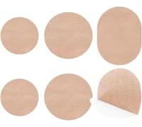 Toppa autoadesiva for il foro del tallone da 3 paia for la parte posteriore delle scarpe sportive, kit, morbido e resistente(Khaki)