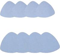 Toppa autoadesiva for il foro del tallone sul retro di scarpe sportive, scarpe in pelle e tacchi alti, piccoli e grandi(Blu,4 pair)