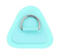 Toppa autoadesiva in acciaio inox con anello a D con corda elastica per kayak, barca, zattera, paddleboard, canoa, ponte, attrezzatura da sartiame, punto di attacco bianco, nero, rosso, giallo