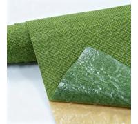 Toppa autoadesiva in lino per riparazioni fai da te, impermeabile, per divani, mobili, sedili auto, sedie (verde)