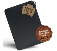 Toppa autoadesiva originale per riparazioni in pelle Nero 28cm x 20cm Qualità