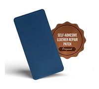 Toppa autoadesiva per riparazioni in pelle MastaPlasta Premium - BLU 20cm x 10cm. Il tuo kit di riparazione istantaneo per divani, sedili auto, borse, giacche e fai da te