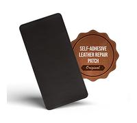 Toppa autoadesiva per riparazioni in pelle MastaPlasta Premium - MARRONE SCURO 20cm x 10cm. Il tuo kit di riparazione istantaneo per divani, sedili auto, borse, giacche e fai da te