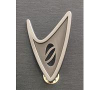 Toppa badge spilla STAR TREK SPOCK ENTERPRISE FLOTTA STELLARE nuova di alta q...