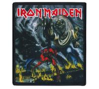 Toppa C&D Visionary Iron Maiden Number of The Beast rossa e nera