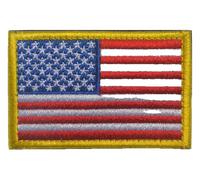 Toppa con bandiera del Nord America 9 paesi selezione Chiusura A Strappo
