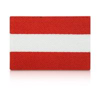 Toppa con bandiera dell'Austria da applicare con il ferro da stiro e da cucire, toppa con stemma, bandiera dell'Austria