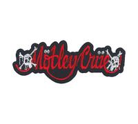 Toppa con logo C&D Visionary Motley Crue Feelgood rosso nero