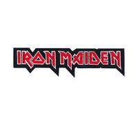 Toppa con logo Iron Maiden Visionary C&D rosso nero
