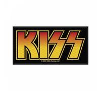 Toppa con logo Kiss, Nero , ca. 10 x 5 cm