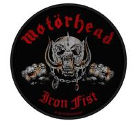 Toppa da cucire in tessuto Motörhead - Iron Fist - Skull