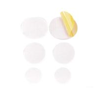 Toppa di riparazione per scarpe da ginnastica con protezione adesiva per tallone e soletta adesiva per fissare la tomaia usurata, panno in fibra per il restauro di calzature (C bianco)