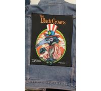 TOPPA GIACCA BIKERS CORVO ROSE ENGLAND THE BLACK CROWES RAZAMATAZ 1993