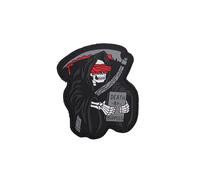 Toppa in gomma con retro adesivo, personalizzazione per zaini tattici e giubbotti da cross training e palestra Elitex Training (Death by burpees)
