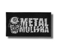 Toppa in metallo Mulisha ricamata con ferro da stiro