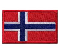 Toppa in tessuto con stemma nordico Islanda Danimarca Norvegia Finlandia Svezia