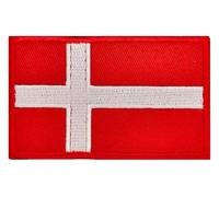 Toppa in tessuto con stemma nordico Islanda Danimarca Norvegia Finlandia Svezia