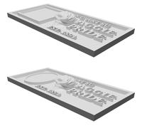 Toppa Logo per North Carolina A&T State University NCAT Personalizzata 3D