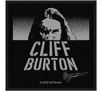 Toppa metallica da cucire # 78 DAWN OF CLIFF BURTON 10 x 10 cm
