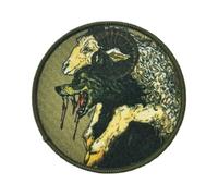 Toppa militare "A wolf in Sheep's Clothing", 8 cm, in velcro per zaini, abbigliamento tattico, nastro in velcro