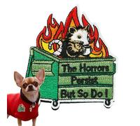 Toppa morale ricamata - Distintivo con gancio, gli orrori persistono ma anch'io | Adesivo per borsa per abbigliamento tattico per giacche gilet da baseball esercito militare resistente all'