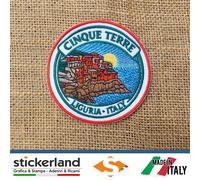 Toppa Patch CINQUE TERRE - Liguria Italia - Italy - toppe da cucire