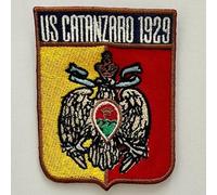 Toppa-Patch ricamata Termoadesiva Catanzaro (2 pz)- Dimension : L. 6 cm x H 8 cm -Made in Italy